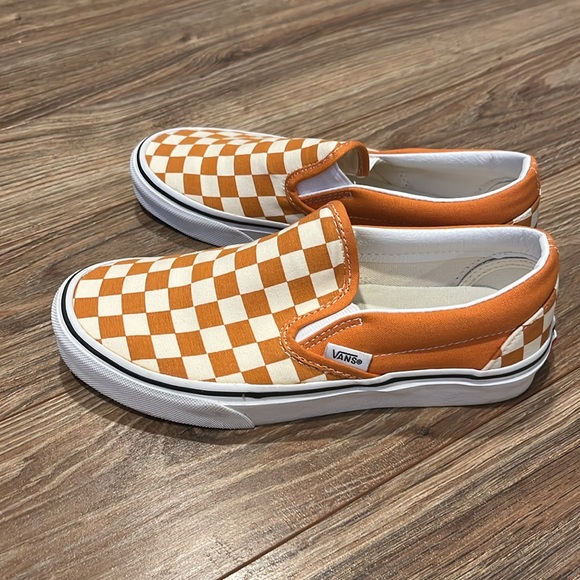 Vans Checkered Slip on orange/burnt oranges/pumpkin - Picture 5 of 7